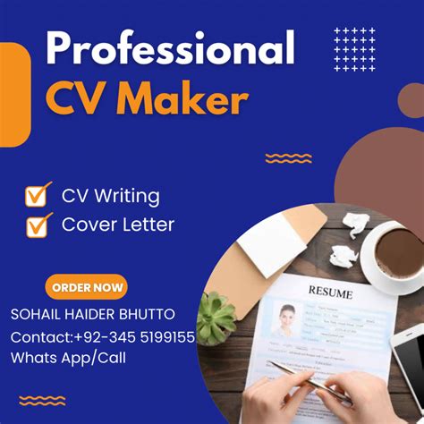 Professional Cv Resume Cover Letter Maker