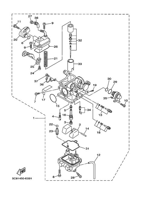 Moto Th Yamaha X R Parts Carburetor