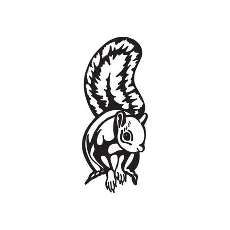 Squirrel Vinyl Decal Sticker V9 Decalshouse