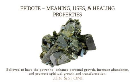 Epidote - Meaning, Uses, & Healing Properties