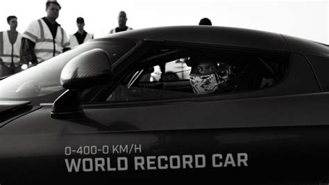 Koenigsegg Shatters Own 0-400-0 km/h World Record by 2.5 Seconds ...