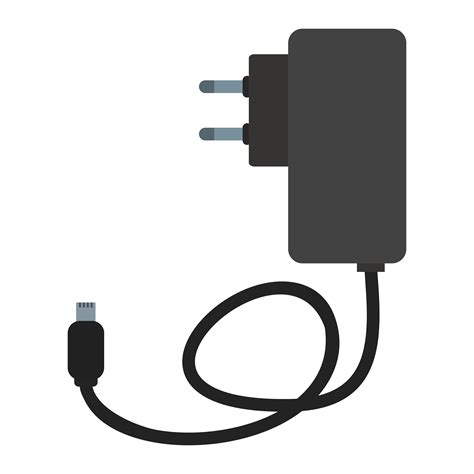 Mobile Charger Vector Icon Vector Art At Vecteezy