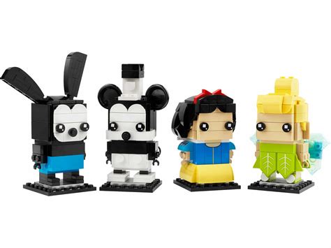 LEGO Disney 40622 BrickHeadz zum 100 jährigen Jubiläum vorgestellt