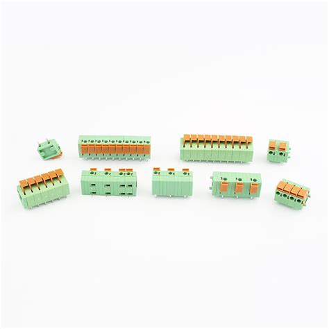 China Customized Spring Type Terminal Block Manufacturers Suppliers ...