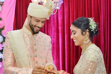 India All-rounder Shivam Dube Gets Married to Girlfriend Anjum Khan