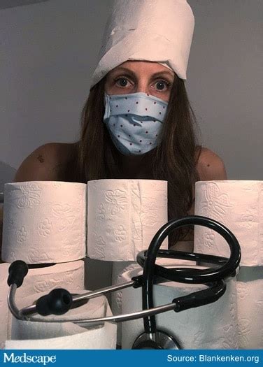 COVID 19 German Doctors Naked Protest Over PPE Shortages