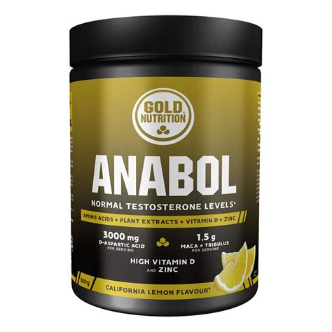 Batido Gold Nutrition Anabol sabor limão 300 g Deporvillage