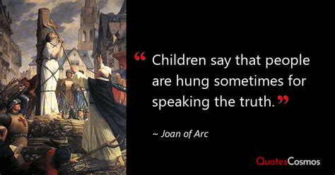 Joan of Arc Quotes - QuotesCosmos