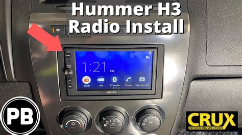 Hummer H3 Aftermarket Radio Installation