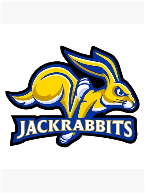 South Dakota State Jackrabbits Poster For Sale By Glamourprecise