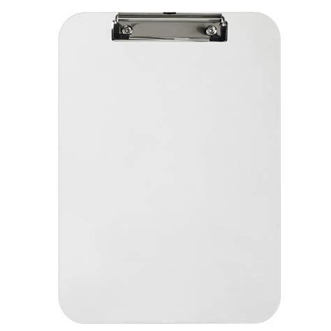 797 Clipboard A4 Clear Solid Plastic Marbig 40214