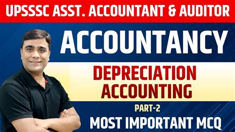 Depreciation Accounting Mcq Part Upsssc Asst Accountant