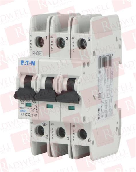 Faz C Na Din Rail Mount Circuit Breaker By Cutler Hammer