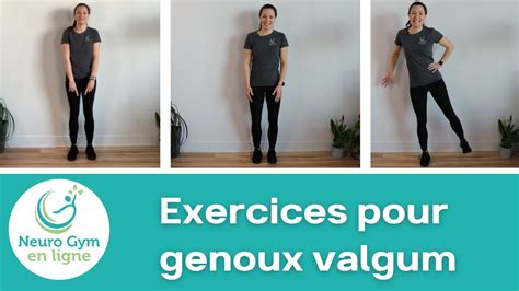 Exercices Pour Genoux En Valgum Exercices De Posture Debout YouTube