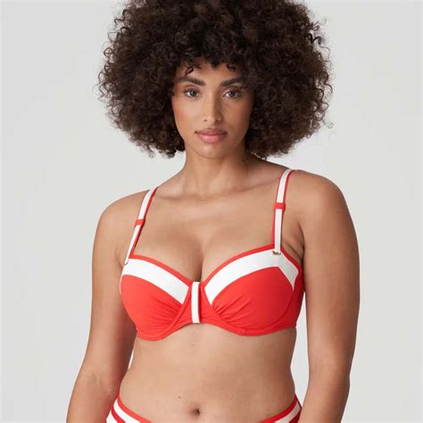 Primadonna Swim Istres Padded Balcony Bikini Top Storm In A D Cup Nz