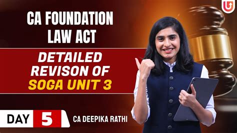 Sales Of Goods Act Revision Ca Foundation Ca Foundation 2024 Soga