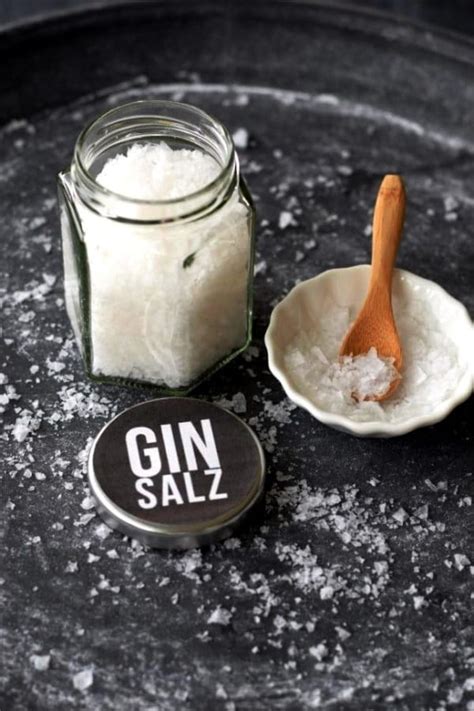 Gin Salz Einfach Selbstgemacht Die Geschenkidee Für Gin Fans Mit