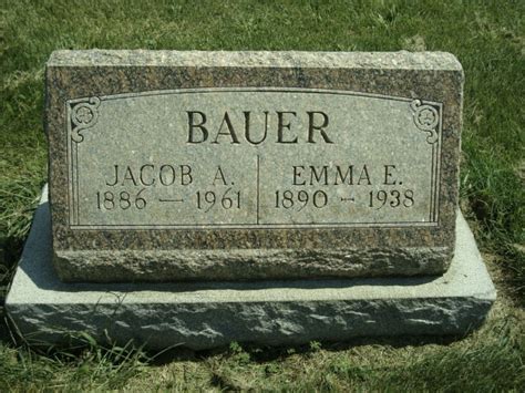 Jacob Albert Bauer 1886 1961 Find A Grave Memorial