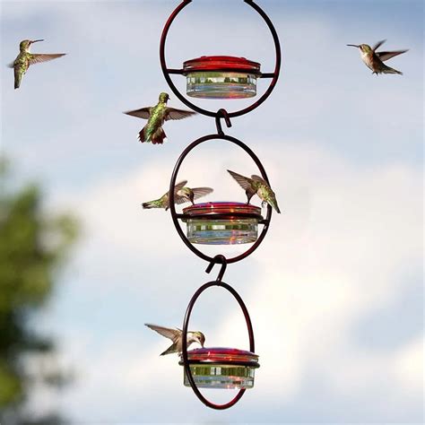 Hthjsco Bird Feeders Hummingbird Feeder Hanging Hummingbird Feeder