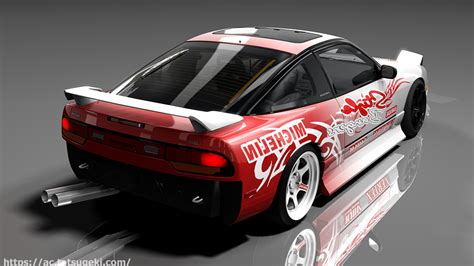 Assetto Corsa240SXツーフォーティーDNTPRBLM ミサイル DNTPRBLM Nissan 240SX