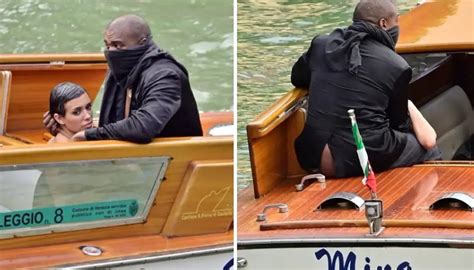 Kanye West Et Bianca Censori Se Font Plaisir Sur Un Yacht Venise