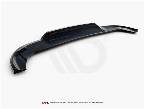 Central Rear Splitter Vertical Bars Mercedes Benz A Amg Line W176 Fa