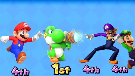 Mario Party Island Tour Waluigi Is So Unlucky Waluigi Vs Yoshi Vs