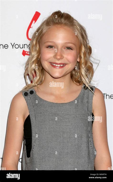 Alyvia Alyn Lind In Attendance For The Young And The Restless 45th