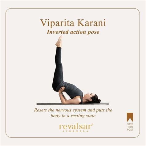 Legs Up The Wall Pose Viparita Karani Yoga Asana