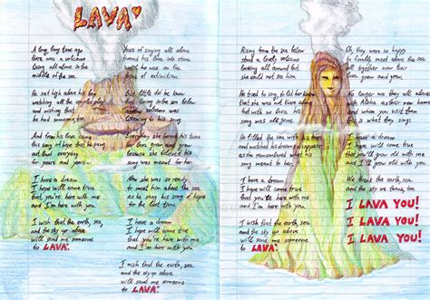 Pixar's Lava by Mellindor on DeviantArt