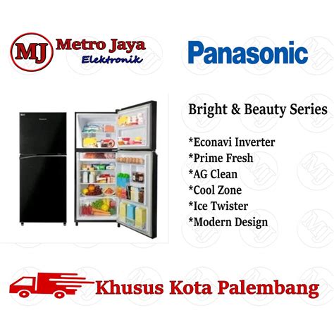 Jual Kulkas Pintu Panasonic Nr Bb Q Pk Econavi Inverter Prime Fresh