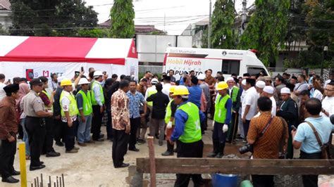 BERITA FOTO Peletakan Batu Pertama Pembangunan Gedung Pusat Dakwah