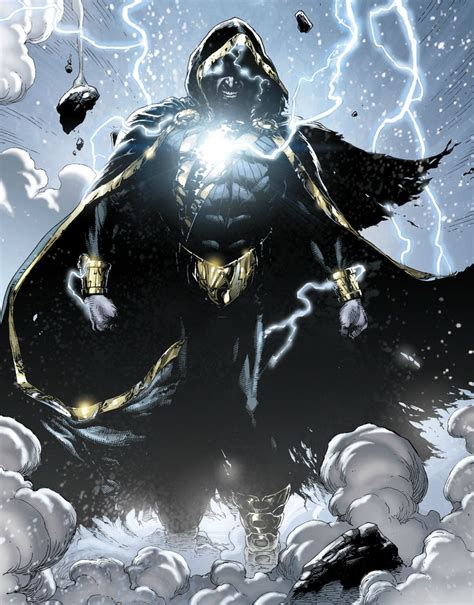 Black Adam Teth Adam Is A Fictional Character A Supervillan In The