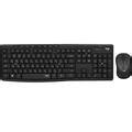 Купить Клавиатура+мышь беспроводная Logitech Combo MK295 Black черный в ...