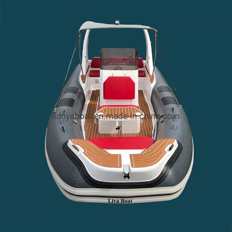 Liya Rigid Inflatable Boat Rib Boat Pvc And Hypalon M Feet China