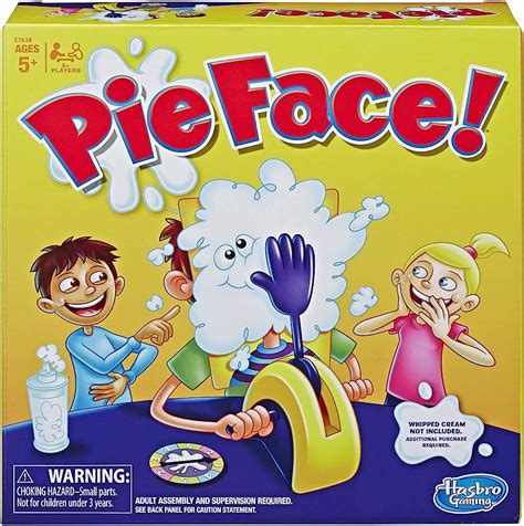 H Pie Face Game T Wd C Arm Game M P F Fun 630509406661 US 8 90