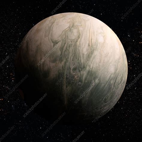 Gas giant exoplanet, composite image - Stock Image - C055/2630 ...