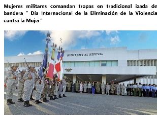 Mujeres Militares Comandan Tropas En Tradicional Izada De Bandera D A