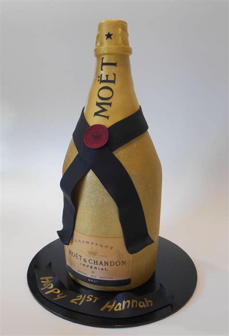 Gold Moet Bottle Birthday Cake By Nada S Cakes Canberra Moet