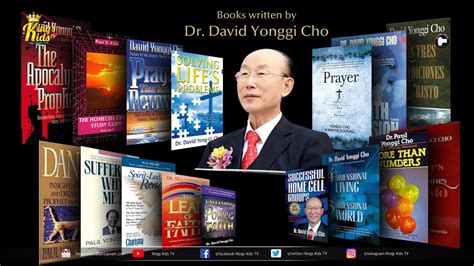 Dr David Paul Yonggi Cho Spiritual Books Youtube