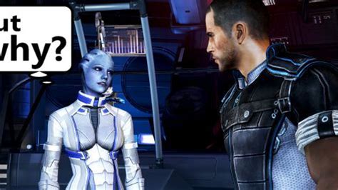 Mass Effect 3 Liara Romance Scene