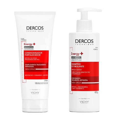Shampoo Antiqueda Dercos Energy+ Vichy Reviews - Shampoo Antiqueda Energy+ 400g | Dercos - Vichy | Drogasil