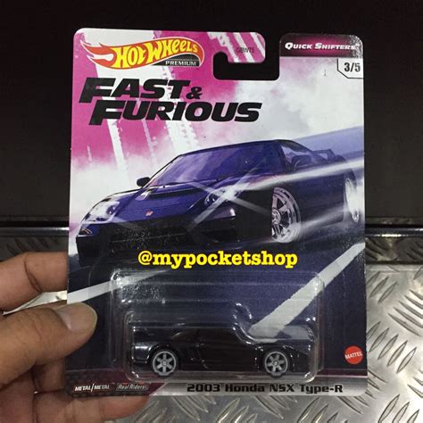 RESERVED Hot Wheels 2003 HONDA NSX TYPE R Gloss Black 2020 Hotwheels Premium Fast