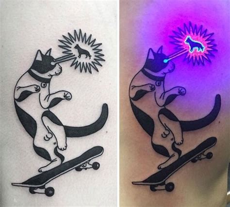 Tatuajes Echos Con Tinta Ultravioleta Que Te Sorprender N