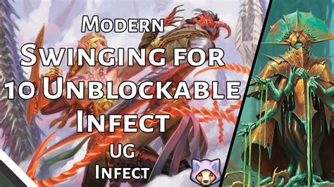 Swinging For 10 Unblockable Infect UG Infect ONE Modern MTGO