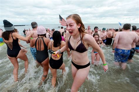 Brrrr Polar Plungers Celebrate New Years Day 2020 In Asbury Park