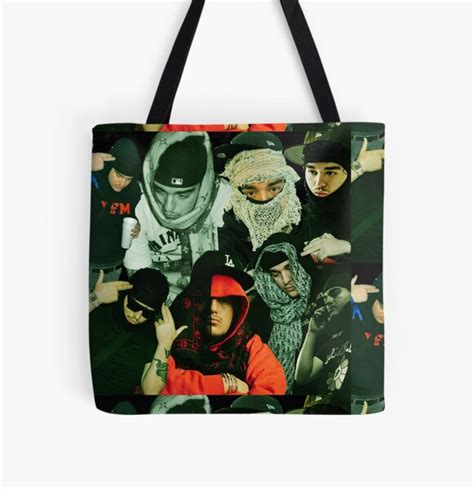 Yeat Bags Yeat Tribute Collage Poster Design 2022 All Over Print Tote