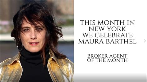 Maura Barthel Five Star Broker★agent Of The Month New York Youtube