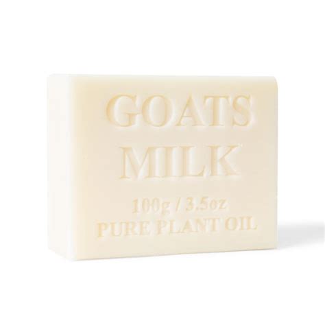 4x 100g Goats Milk Soap Bars Natural Creamy Scent Pure Australian Elegant Of Essence