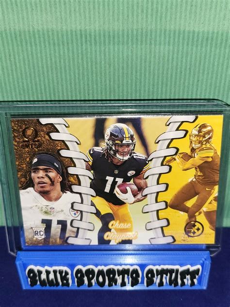 CHASE CLAYPOOL 2020 Panini Chronicles Omega Football RC Rookie Card EBay